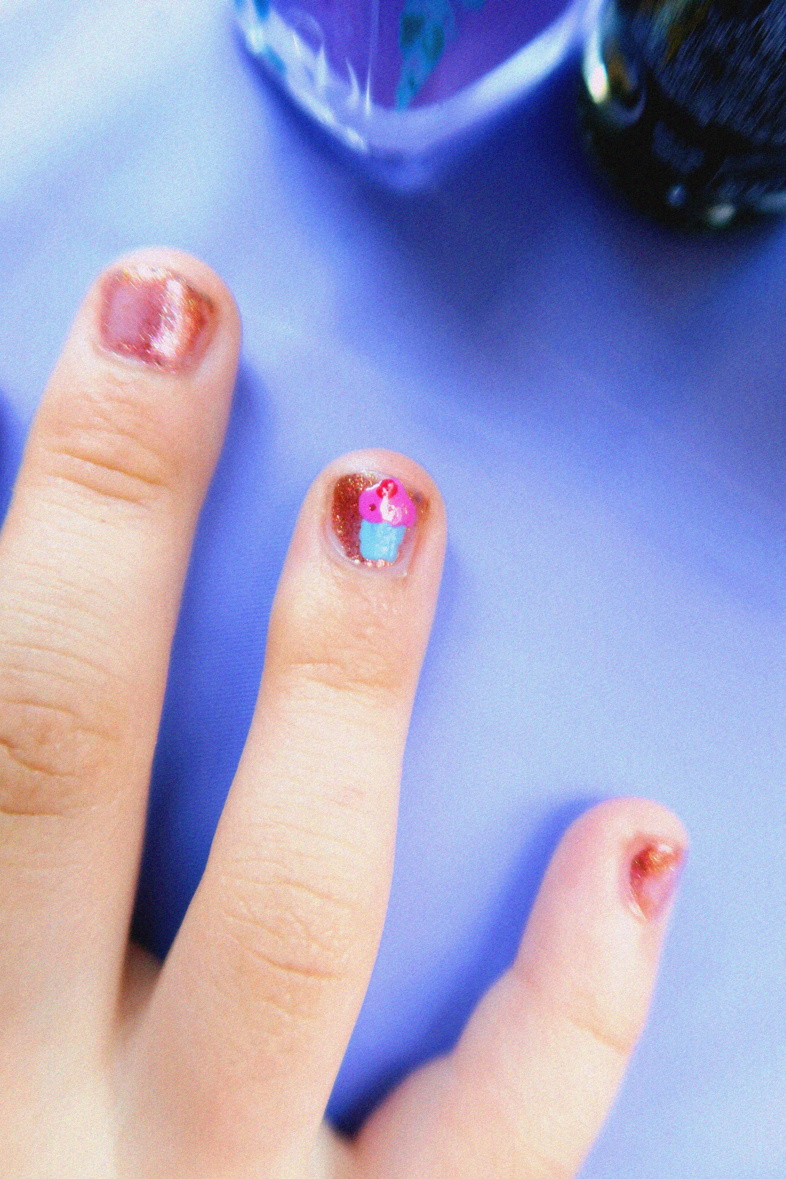 Cupcake Kids Nail Art! Yummy! Cupcake Kids Nail Art! Yummy!