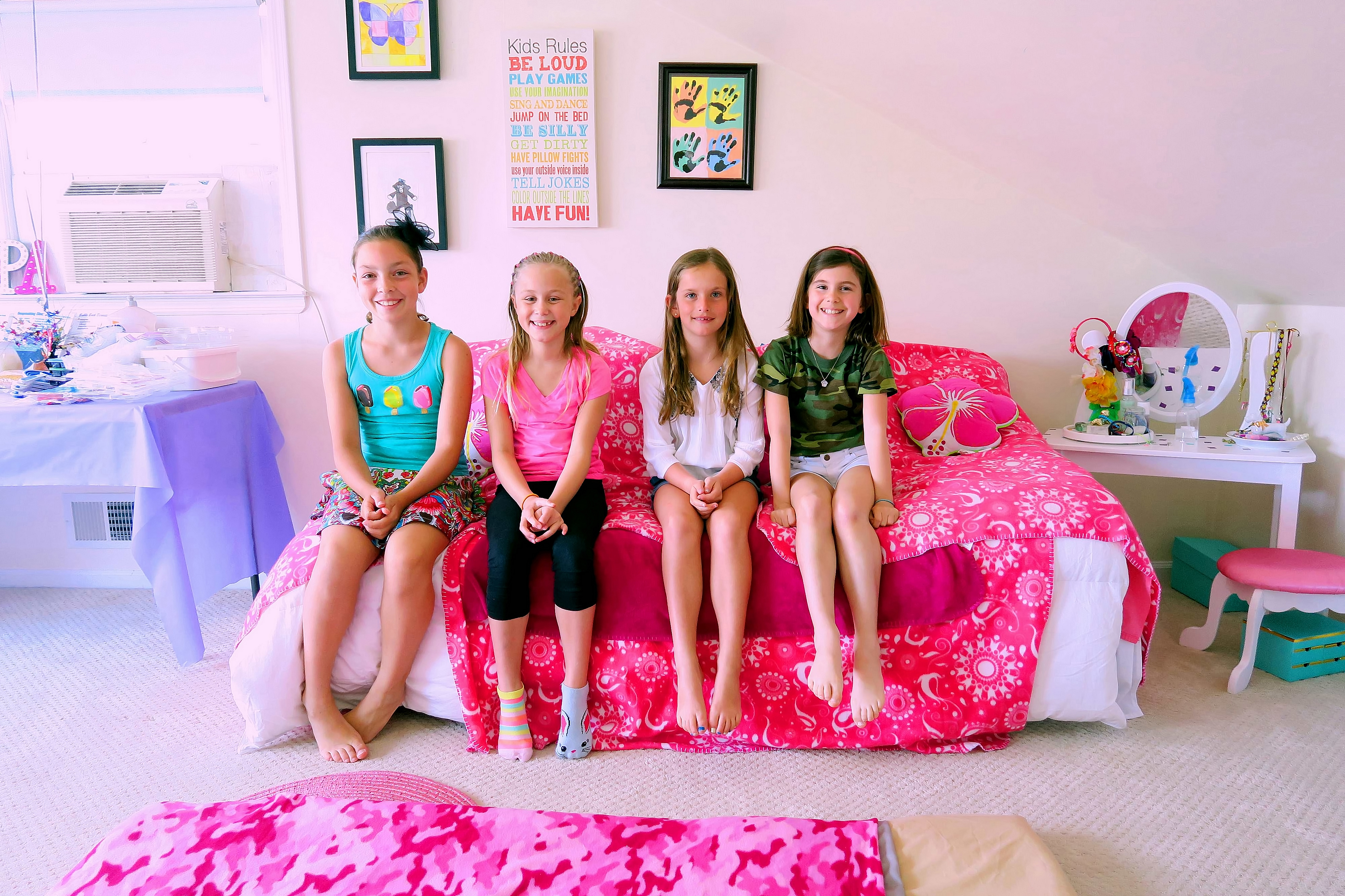 Group Pic Of Riley And Her Guests. Group Pic Of Riley And Her Guests.