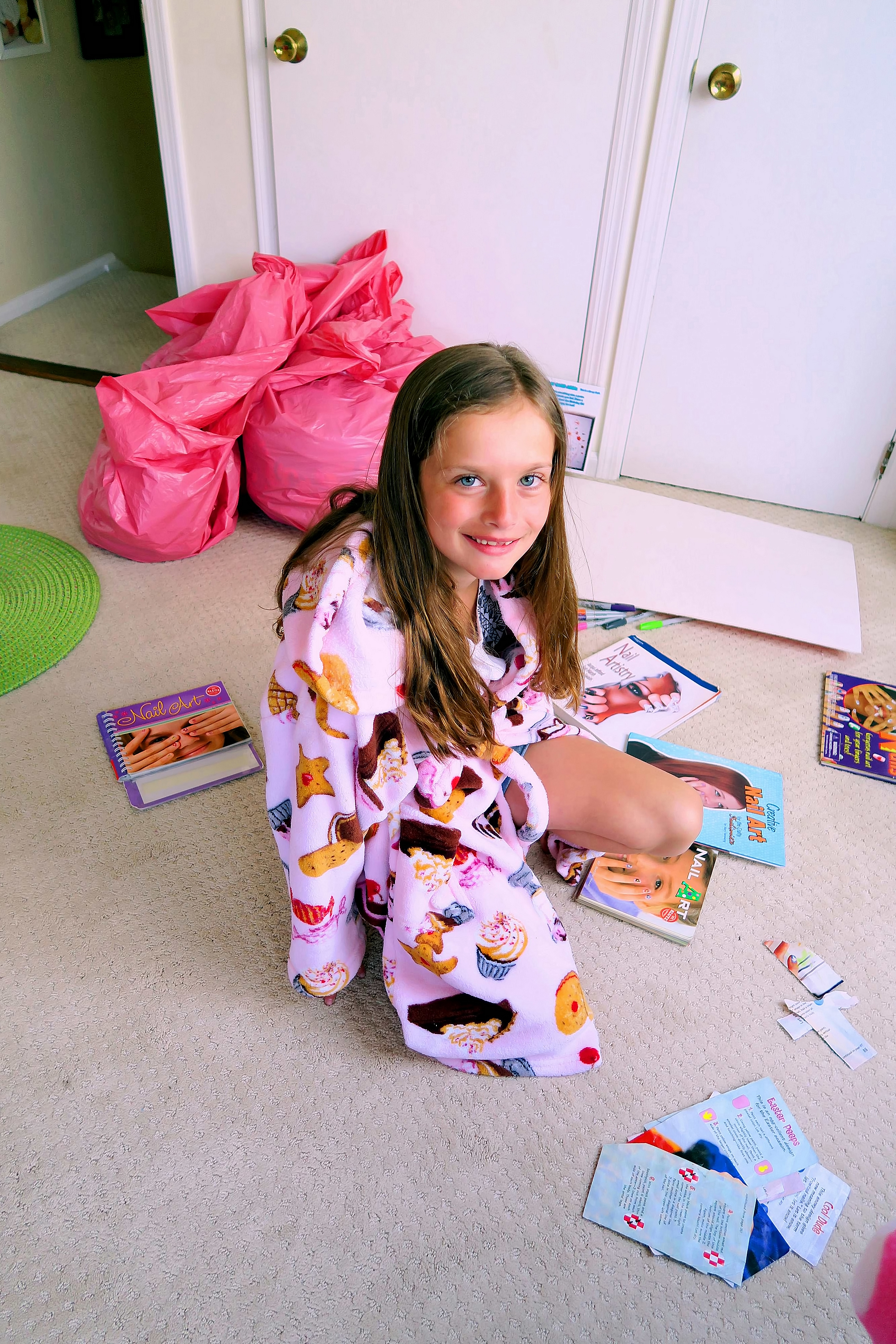 Hanging Out While Waiting Her Turn. Hanging Out While Waiting Her Turn.
