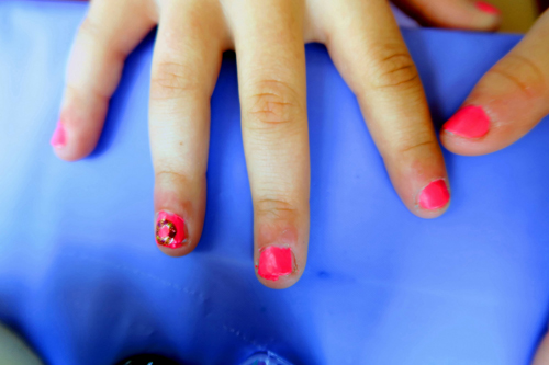 Jelly Donut Nail Art. Jelly Donut Nail Art.