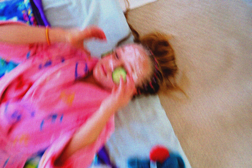 Riley Adjusting A Cuke That's Falling! Riley Adjusting A Cuke That's Falling!