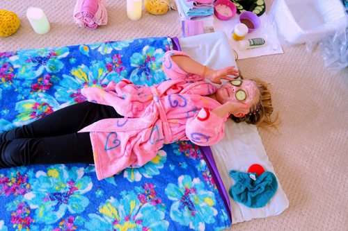 Riley Experiencing Serenity And Calm. Riley Experiencing Serenity And Calm.