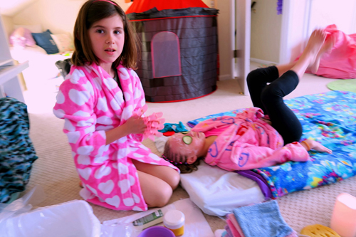 Wearing Nail Protectors While Riley Does Some Yoga. Wearing Nail Protectors While Riley Does Some Yoga.