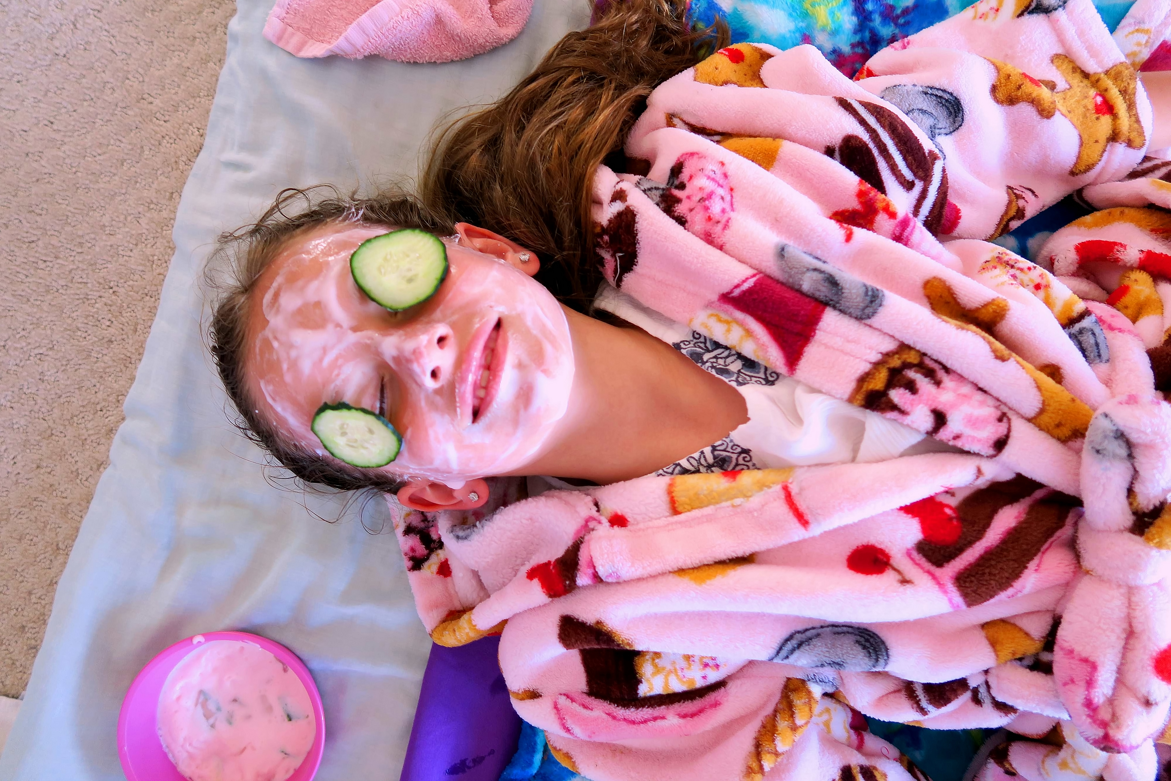 Cucumbers Sometimes Slide During A Facial. So Far, No Solution! Cucumbers Sometimes Slide During A Facial. So Far, No Solution!