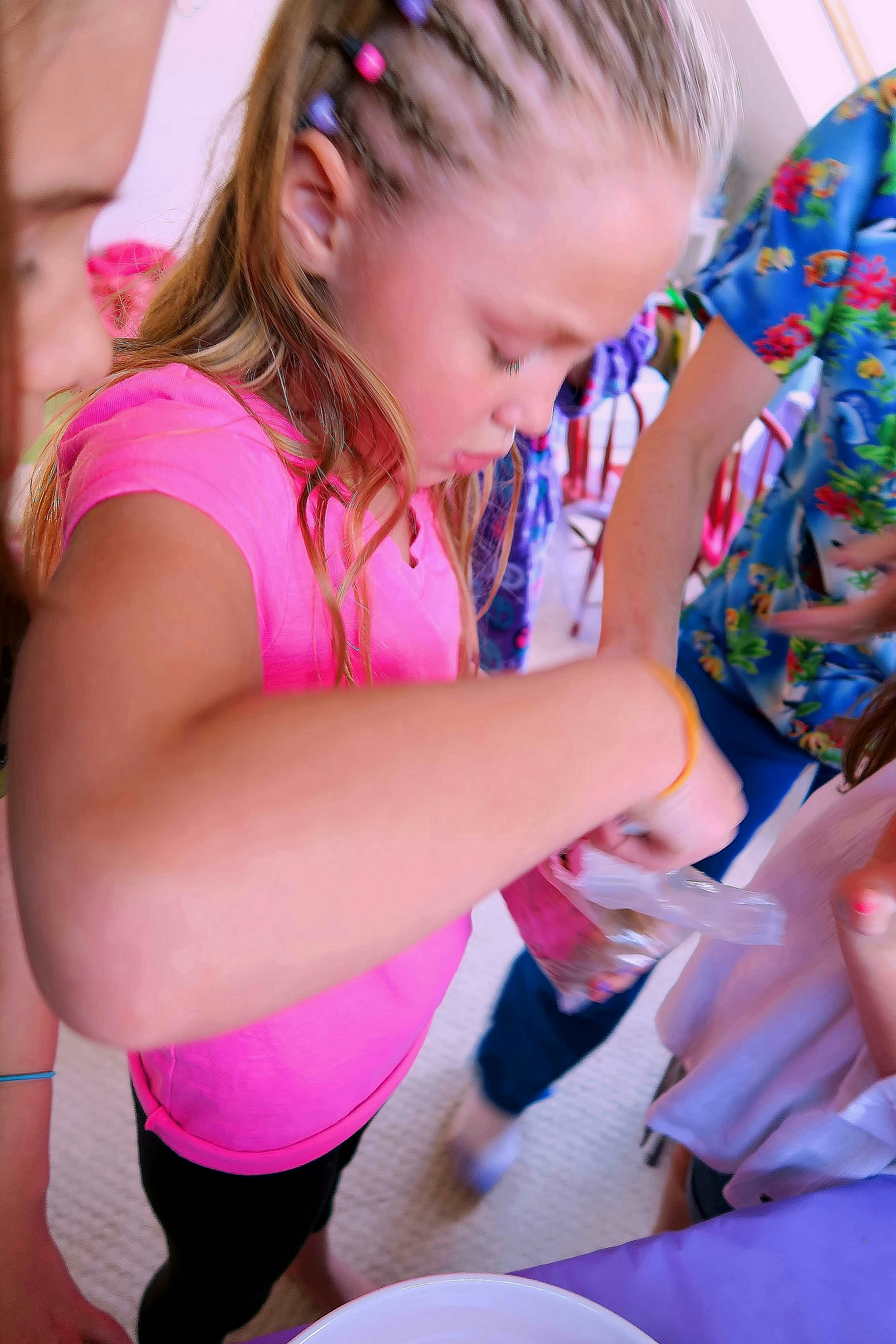 Making Bubble Baths! Making Bubble Baths!