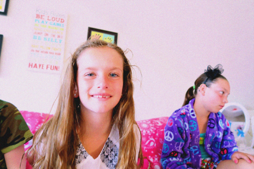 Smiling During The Pedi. Smiling During The Pedi.