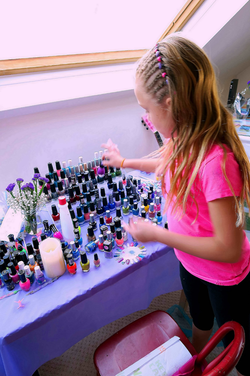 Which Color Will The Birthday Girl Choose For Her Pedi Polish!