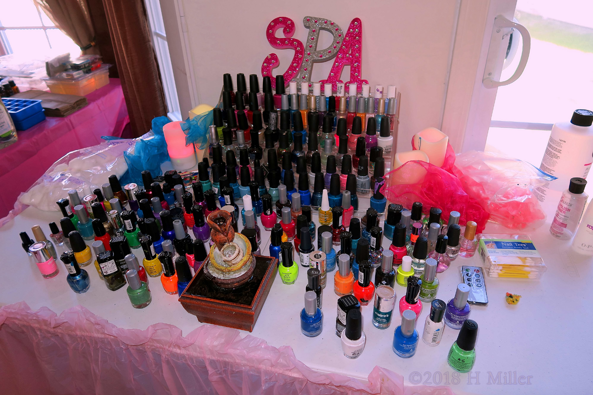 Nail Spa For Kids Station 