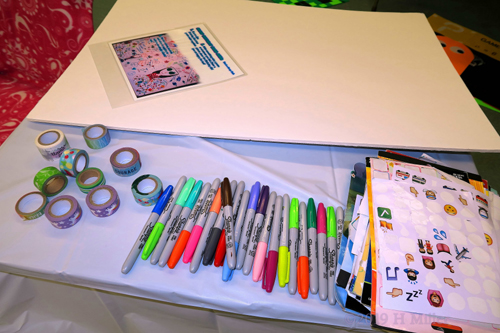 Markers,Stickers And Decorative Tape For Fun Designing The Spa Birthday Card! Markers,Stickers And Decorative Tape For Fun Designing The Spa Birthday Card!