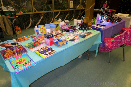 Spa Themed Birthday Party Venue Setup And Ready!