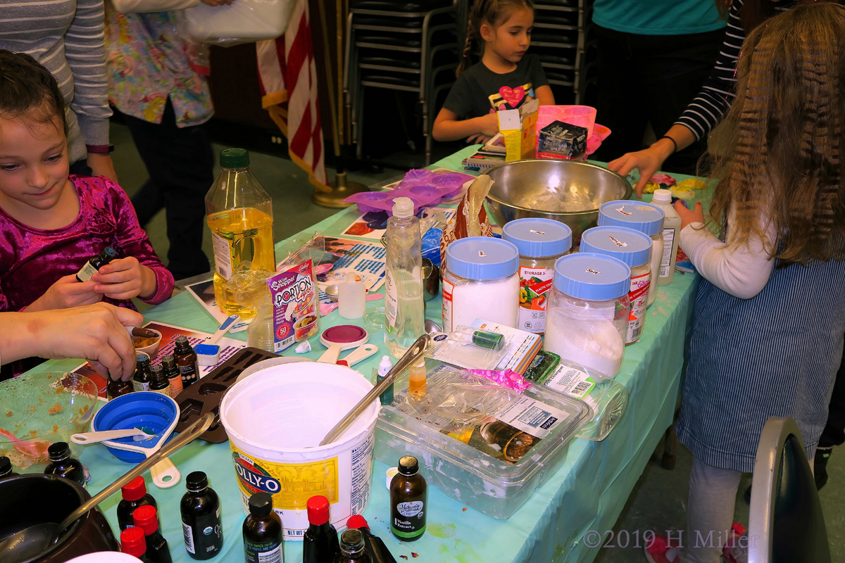 Close Up Of Crafts For Kids Station 