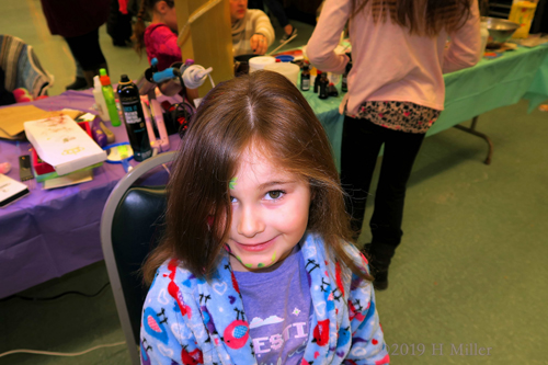 About To Get Her Kids Hairstyle Done