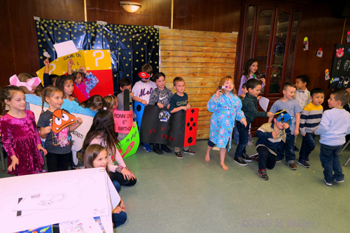 Party Guests Gather At The Photo Spot For A Group Pic Party Guests Gather At The Photo Spot For A Group Pic