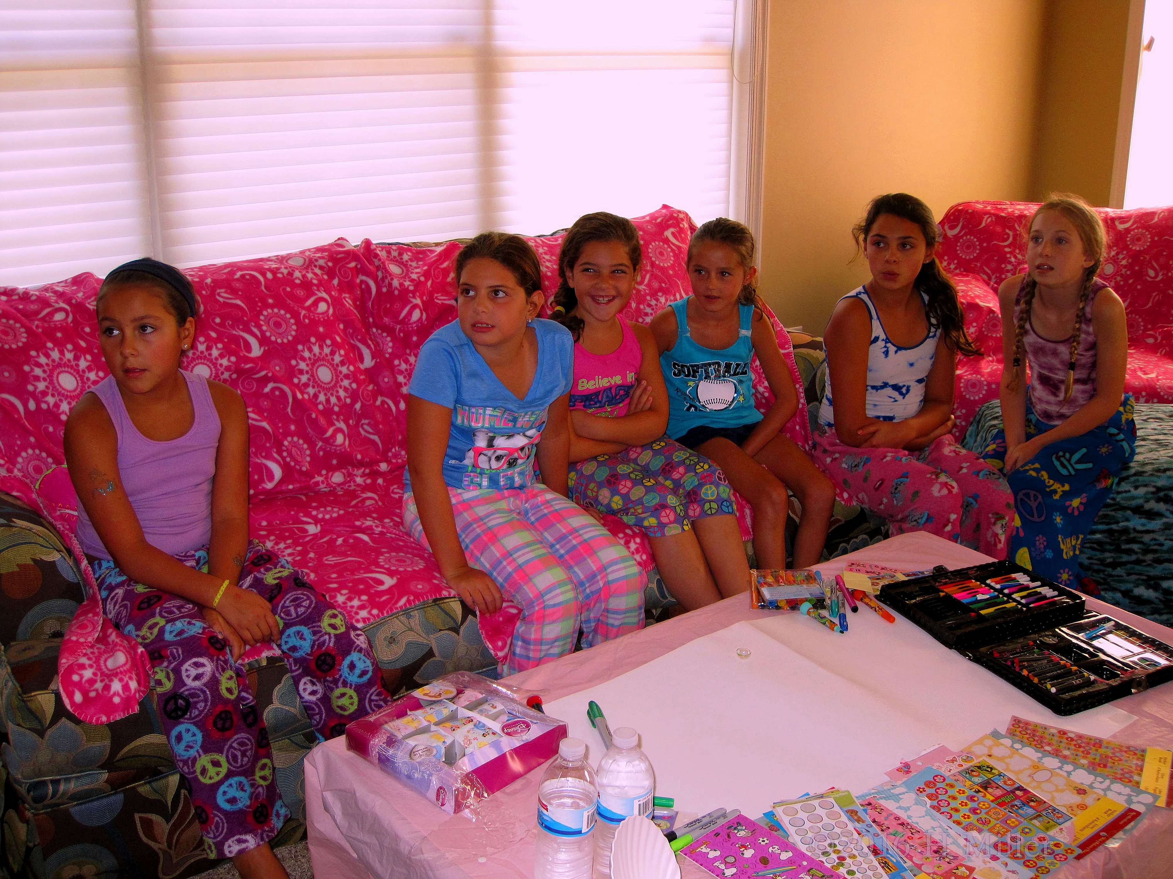 They're Excited For The Kids Spa Party. They're Excited For The Kids Spa Party.