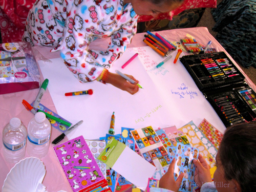 Working On The Spa Birthday Card. Working On The Spa Birthday Card.