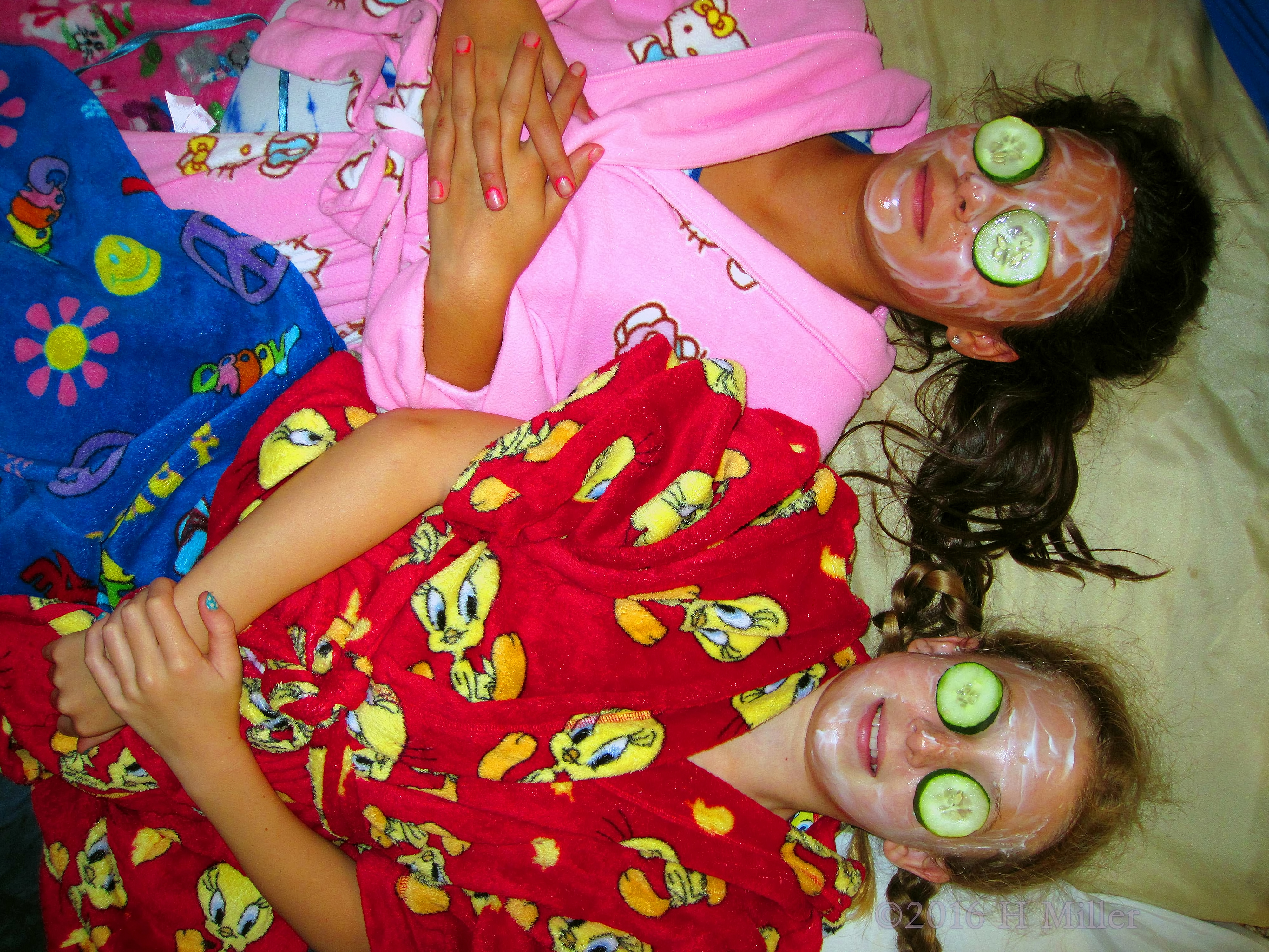 Best Friends Getting Facials Done Together! Best Friends Getting Facials Done Together!