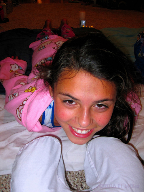 Smiling Wide And Excited For Her Pediatric Massage! Smiling Wide And Excited For Her Pediatric Massage!