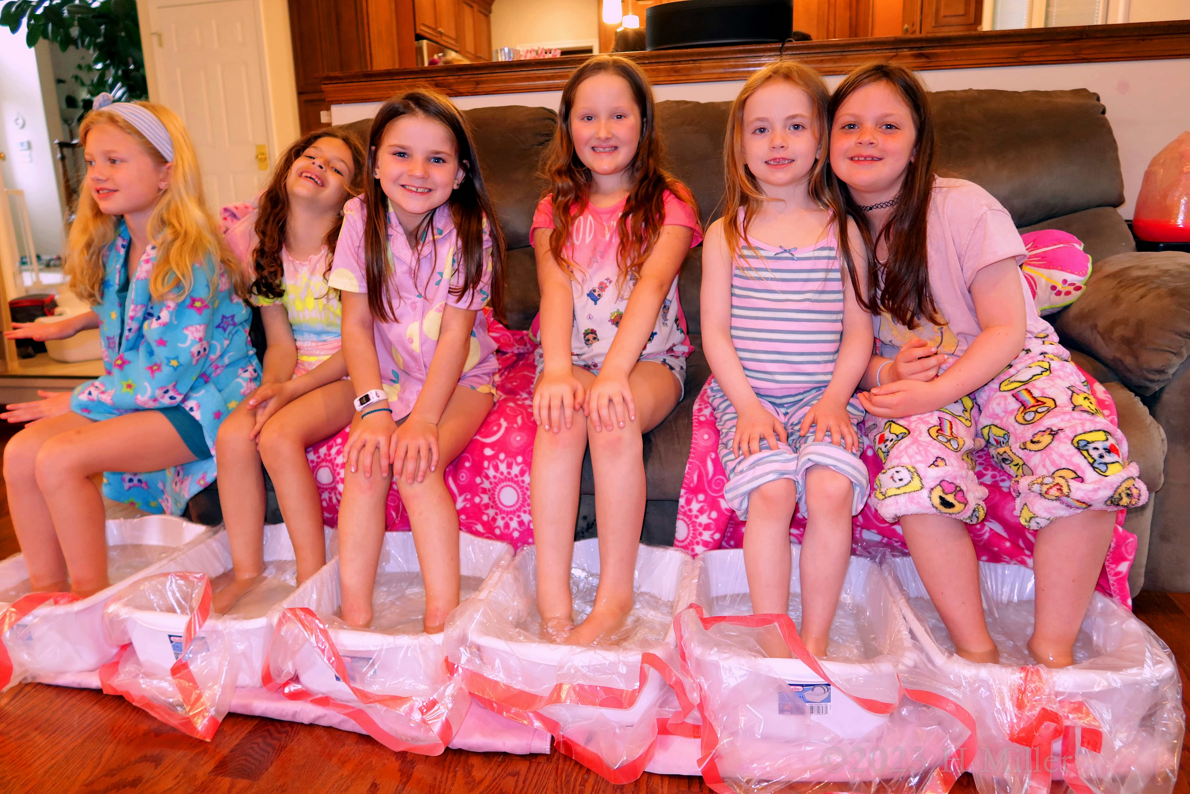 Rylie's 7th Kids Spa Birthday Party 