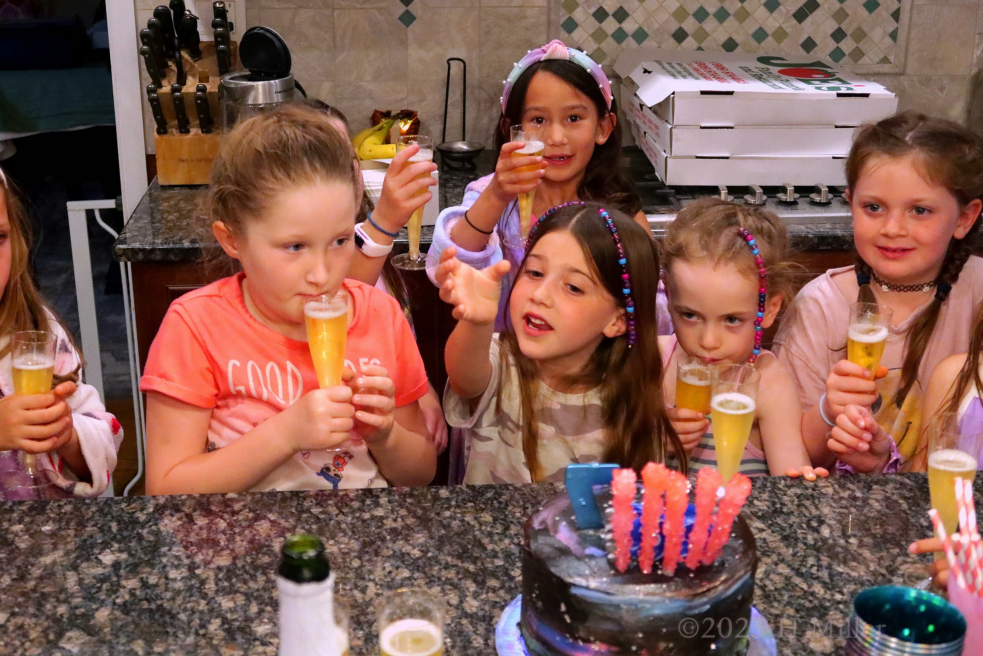 Rylie's 7th Kids Spa Birthday Party 