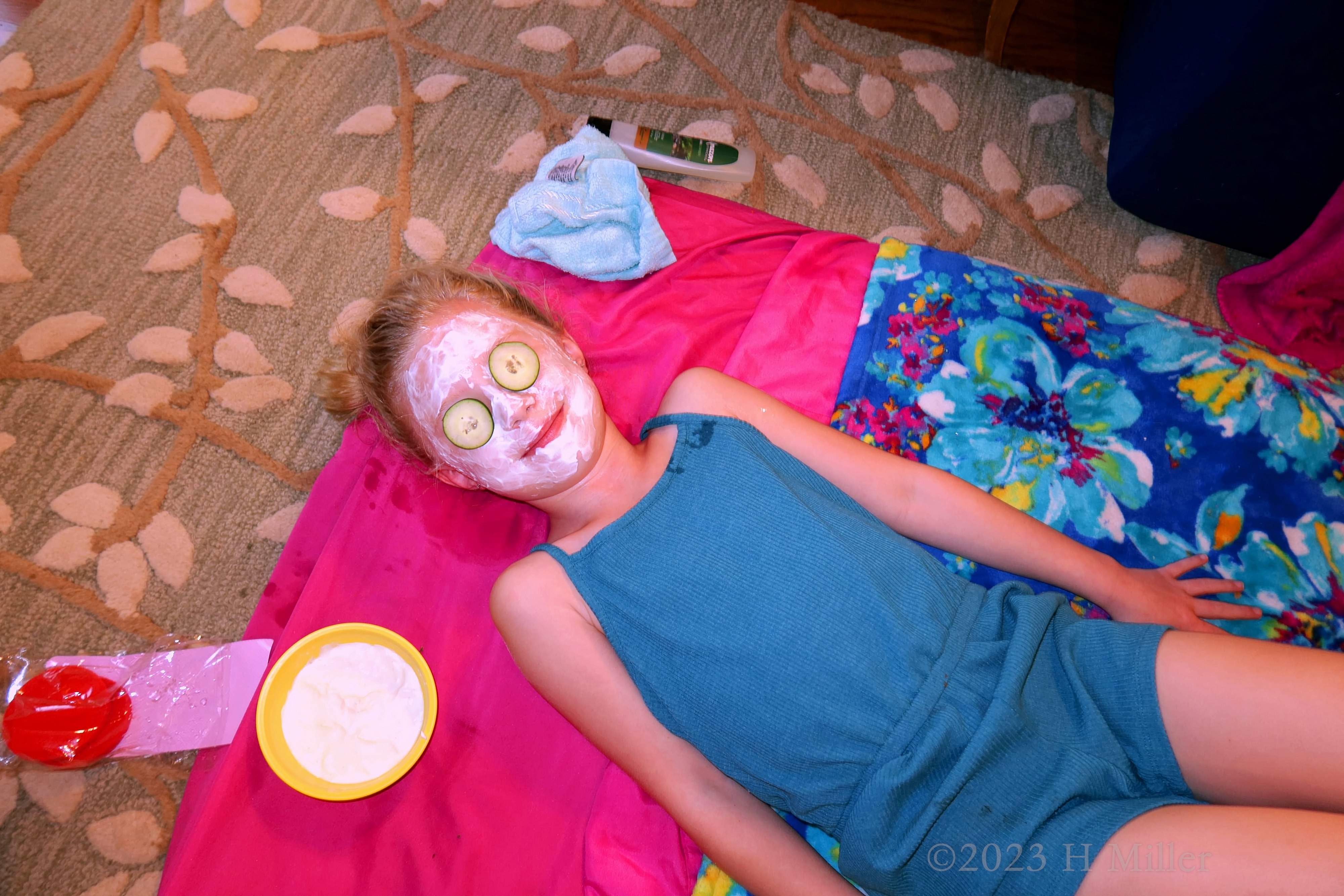 Rylie's 7th Kids Spa Birthday Party 