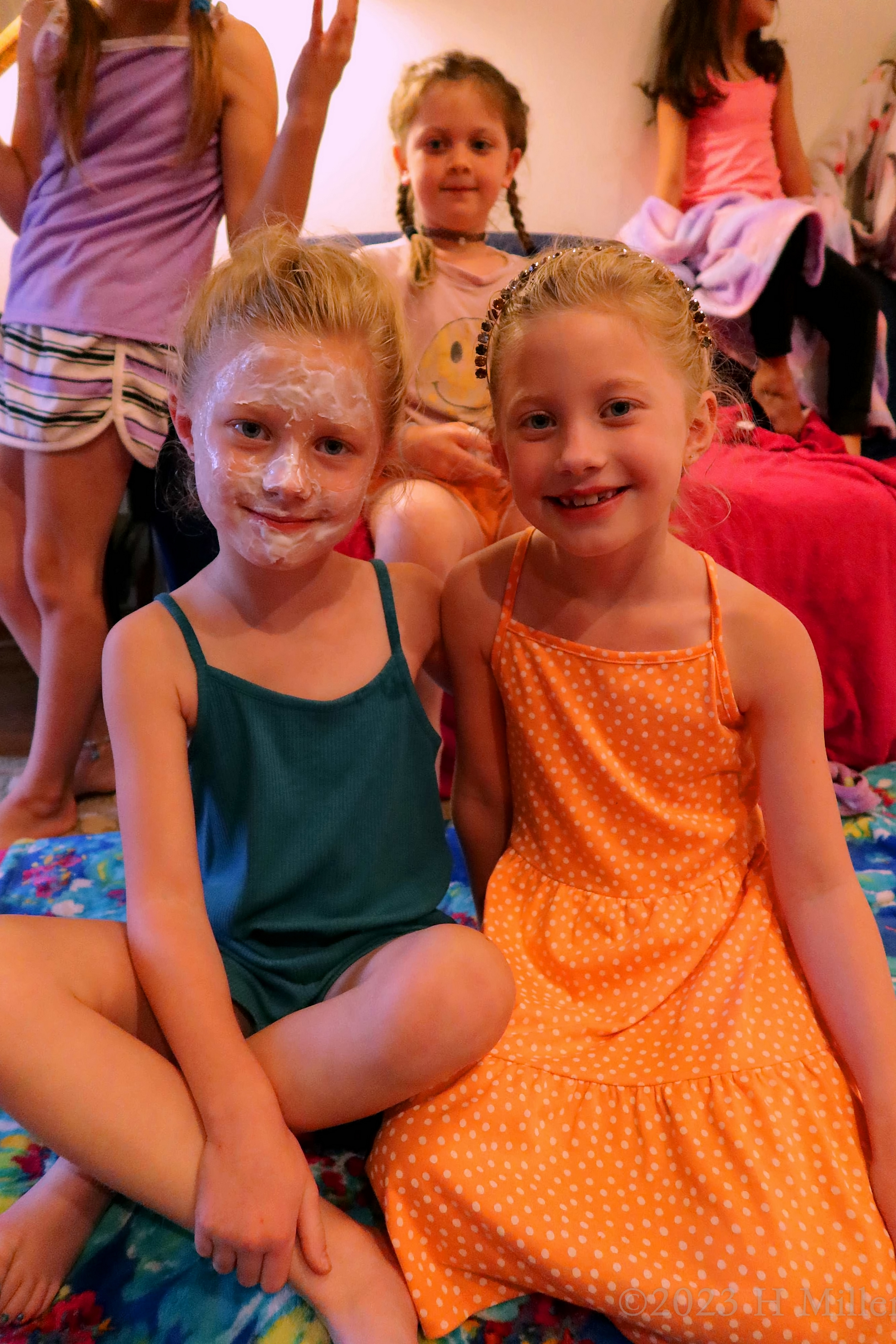 Rylie's 7th Kids Spa Birthday Party 