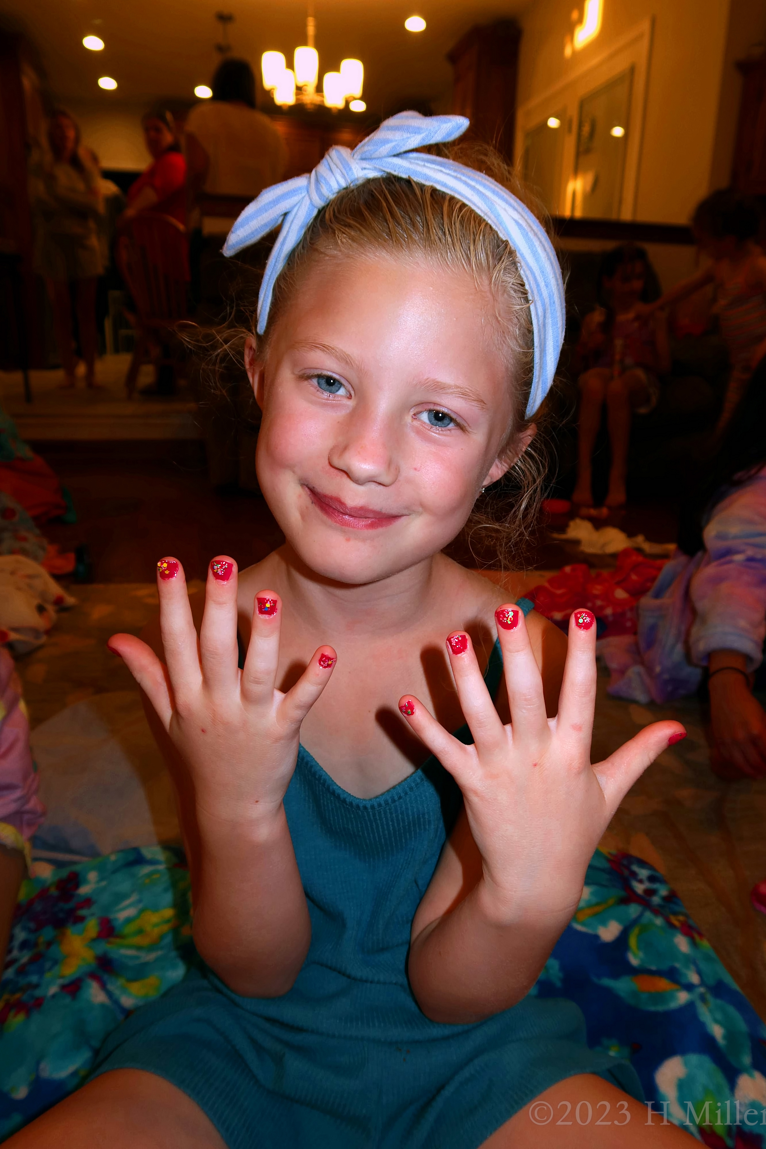 Rylie's 7th Kids Spa Birthday Party 