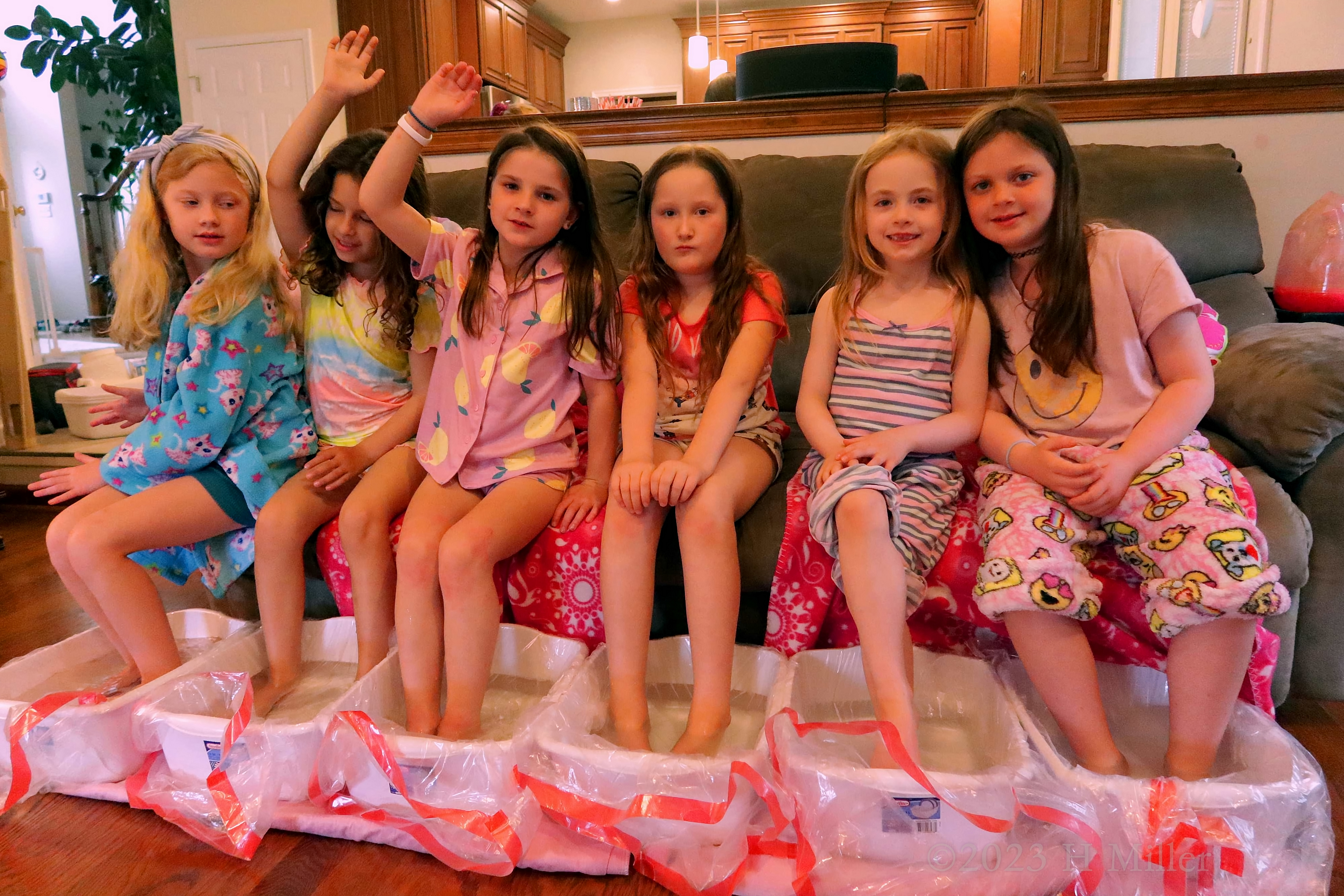 Rylie's 7th Kids Spa Birthday Party 