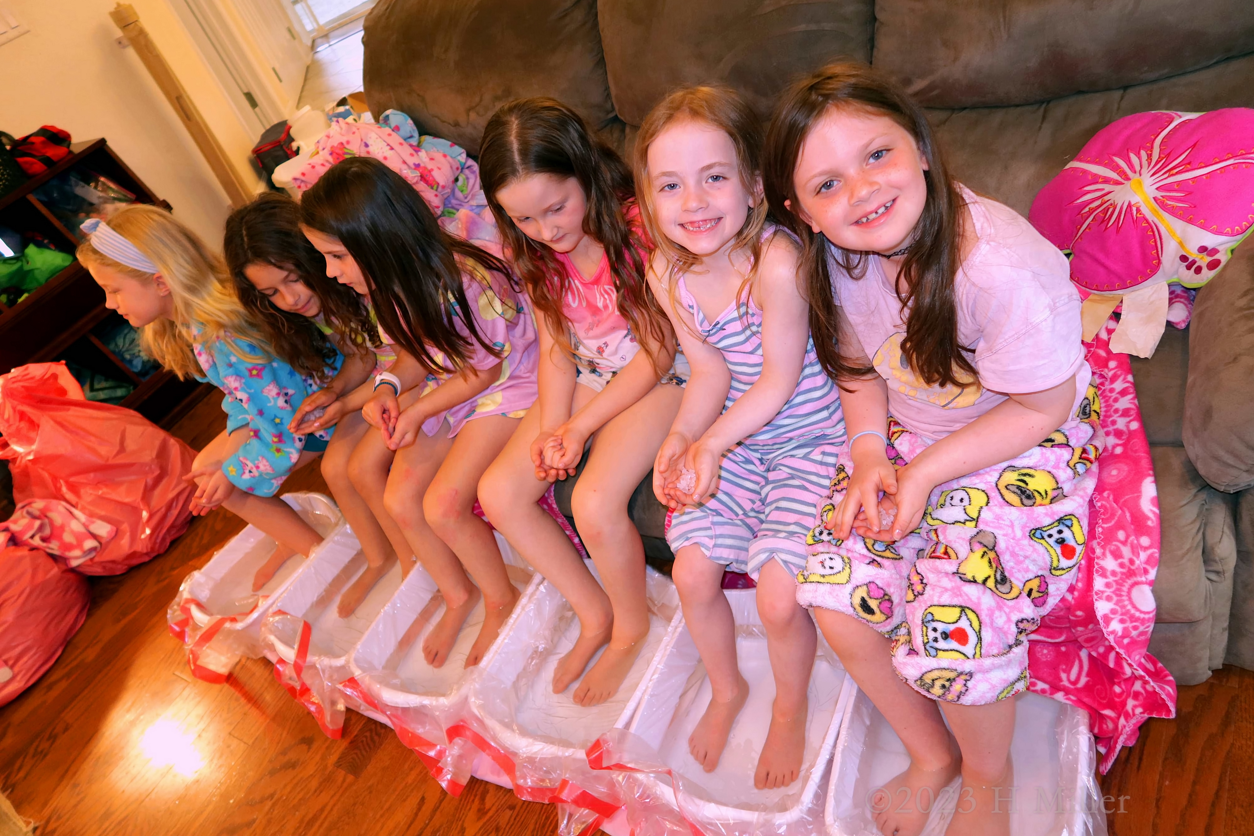 Rylie's 7th Kids Spa Birthday Party 