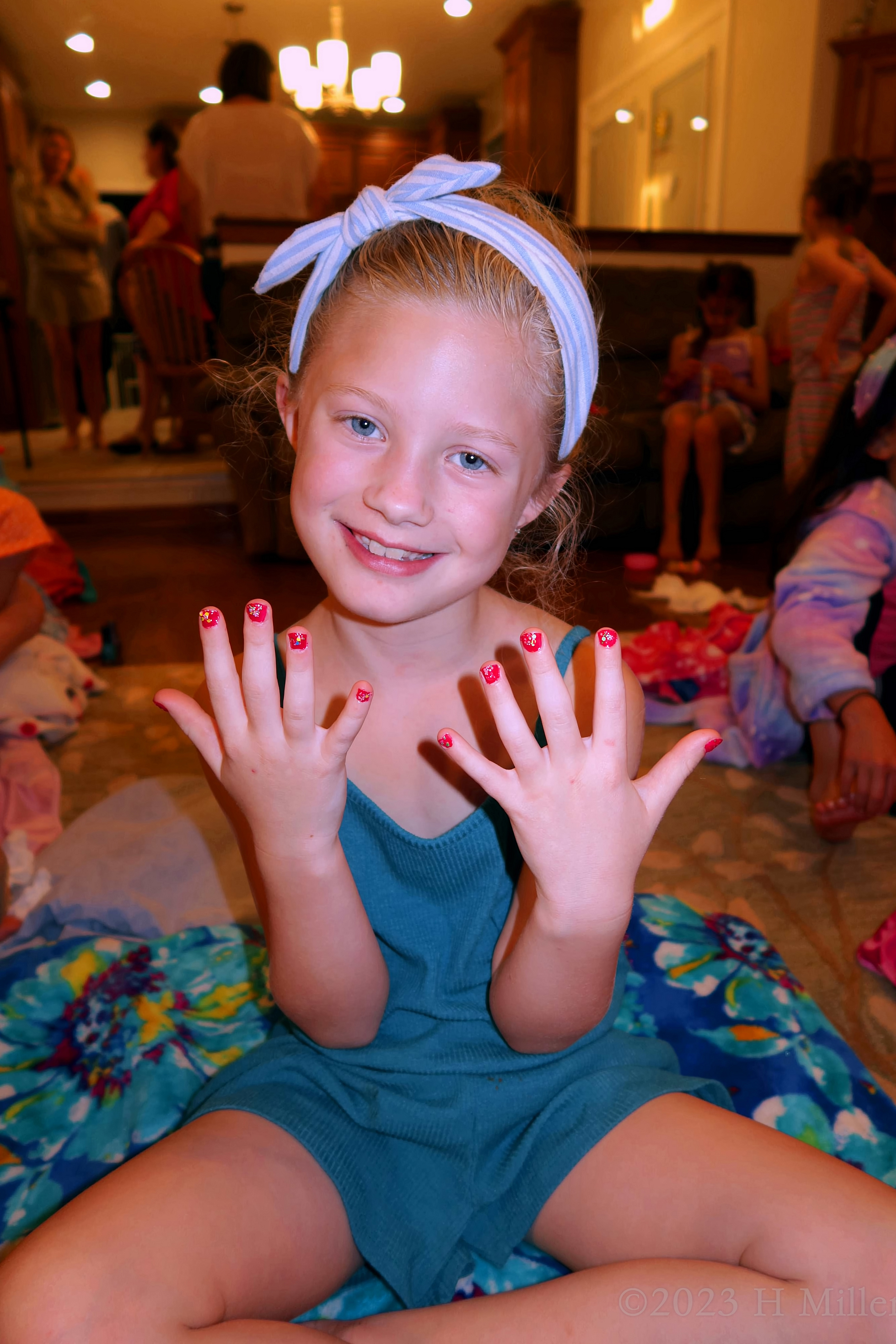 Rylie's 7th Kids Spa Birthday Party