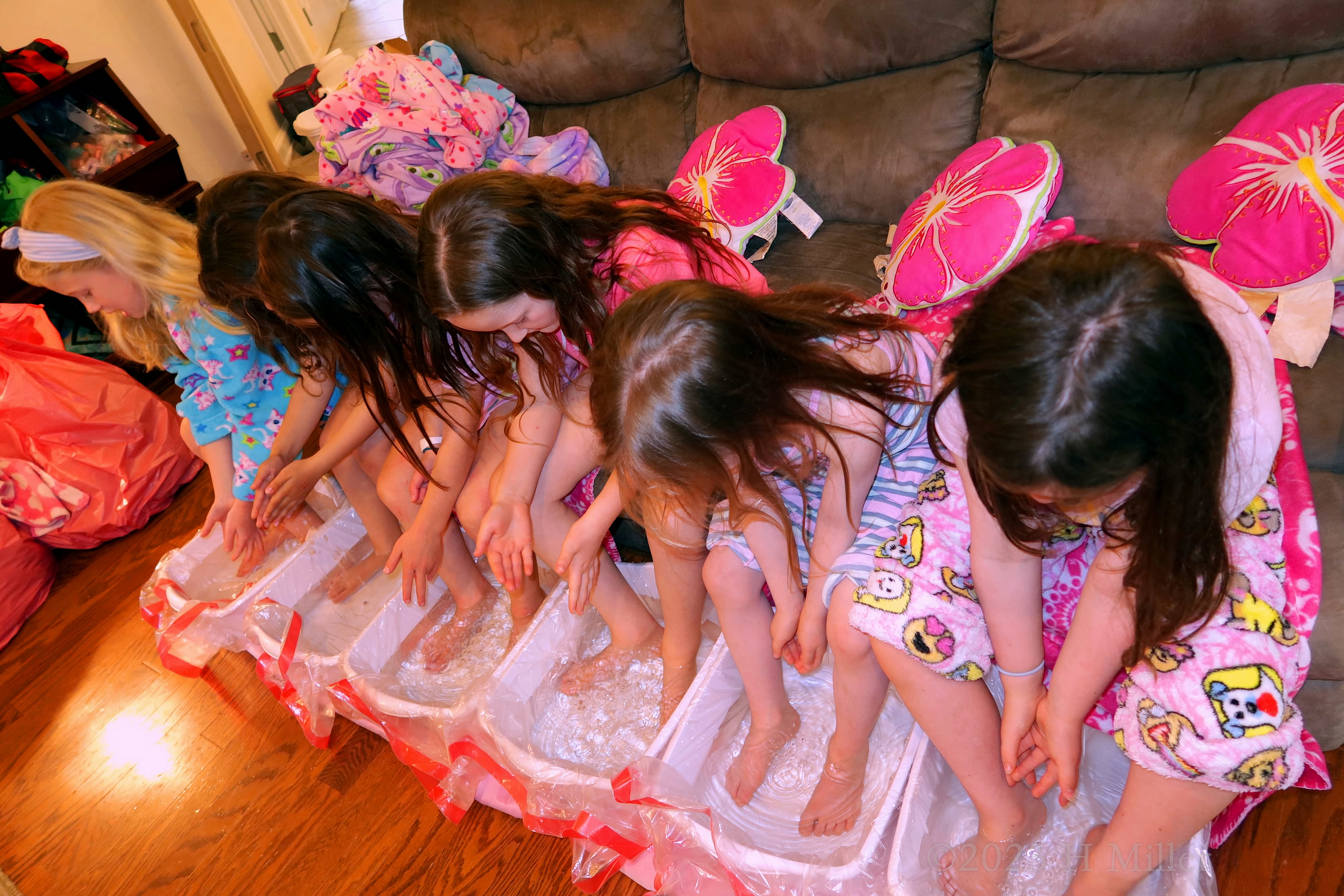 Rylie's 7th Kids Spa Birthday Party Rylie's 7th Kids Spa Birthday Party