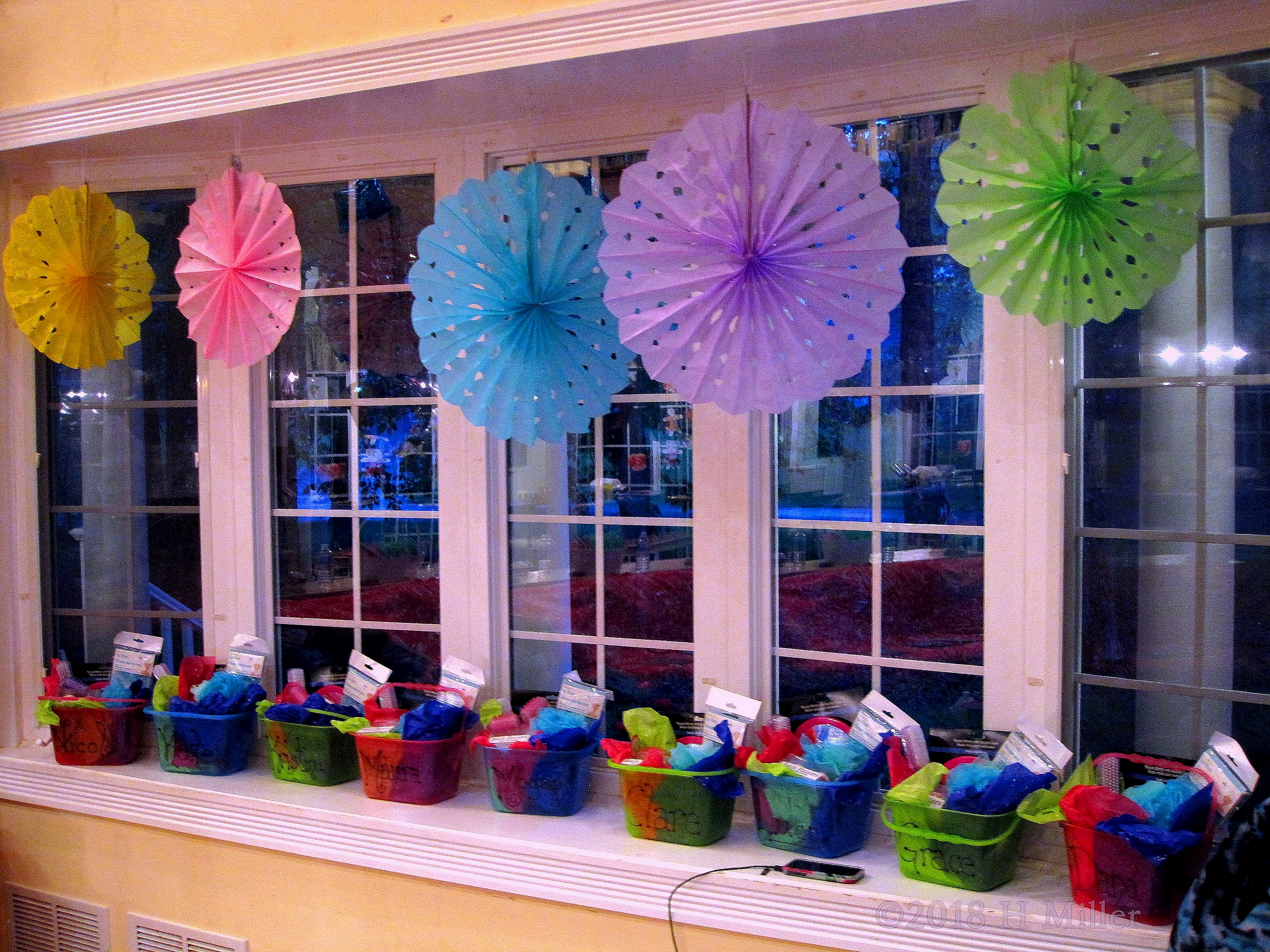 Beautiful Decorations At Sami's Spa Birthday Party! Beautiful Decorations At Sami's Spa Birthday Party!