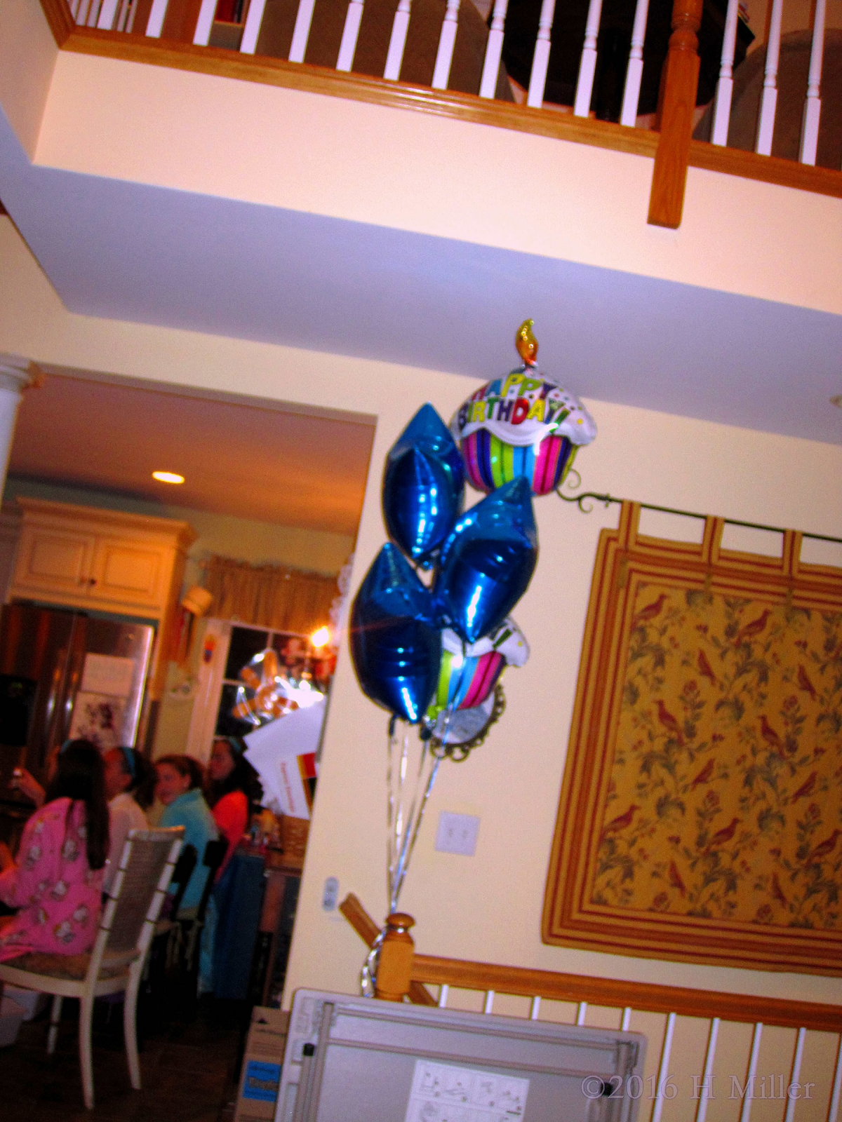 Spa Birthday Balloons Look Great! 