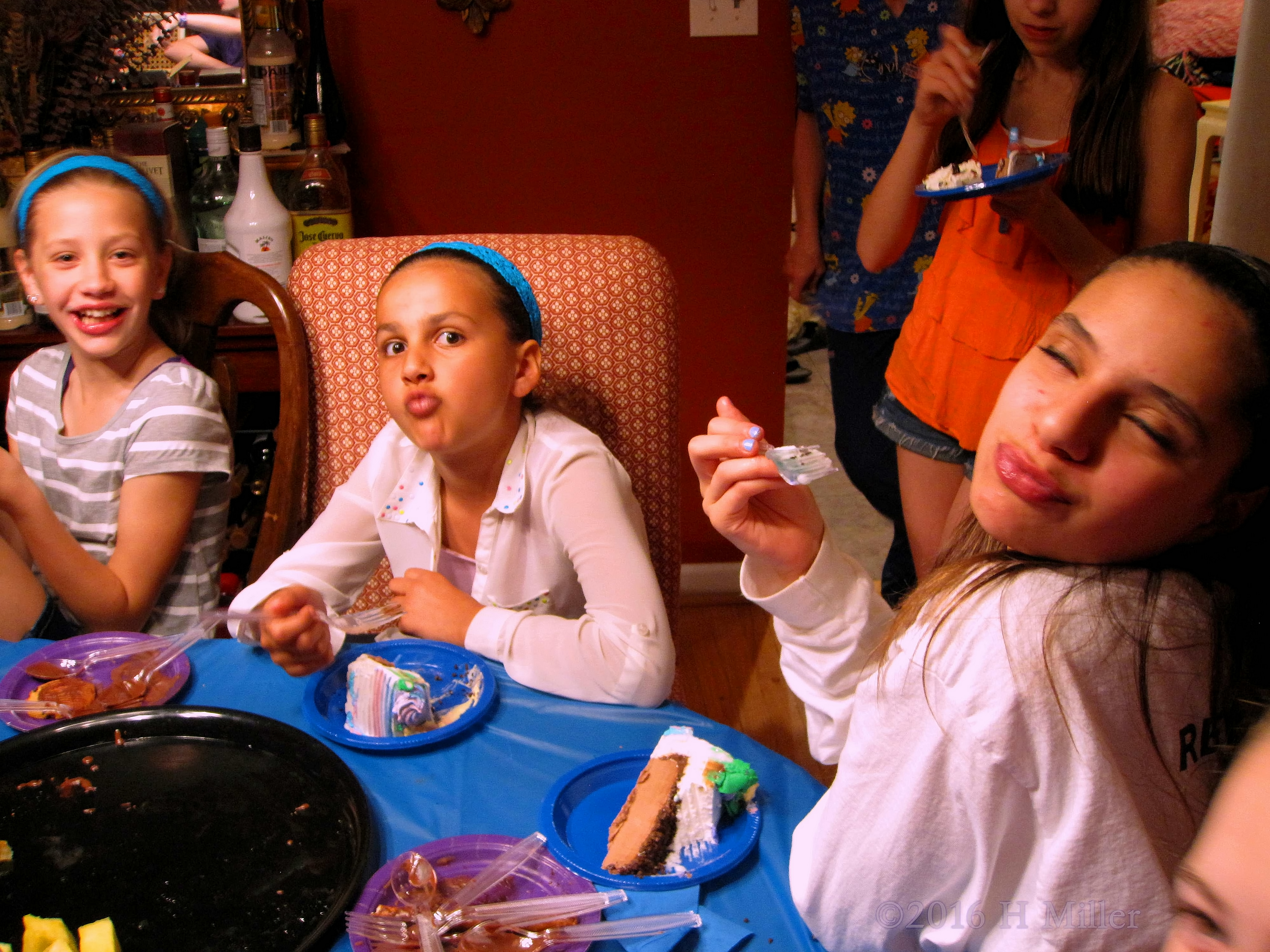 Enjoying This Yummy Delicacy, Birthday Cake! Enjoying This Yummy Delicacy, Birthday Cake!