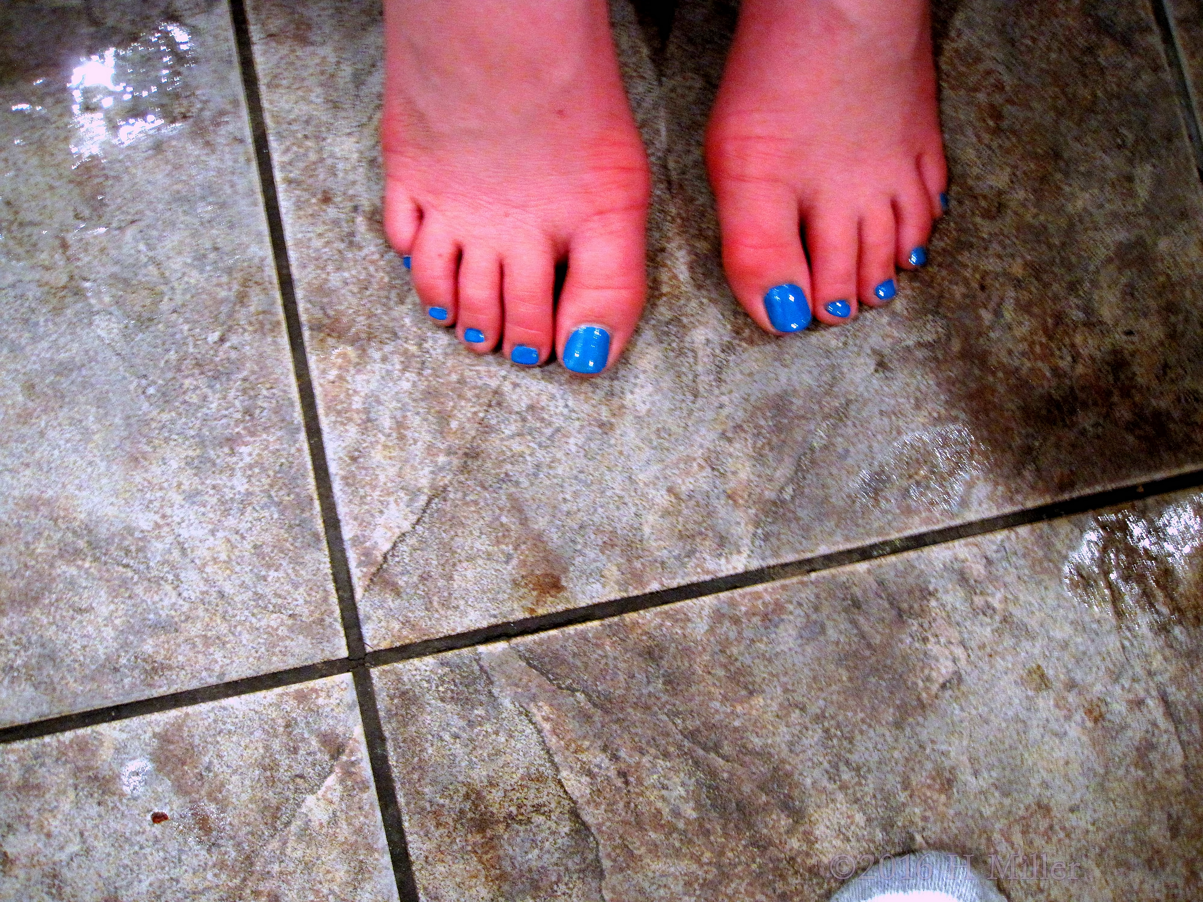 Matte Blue Nail Color For This Kids Pedi Looks Amazing! Matte Blue Nail Color For This Kids Pedi Looks Amazing!