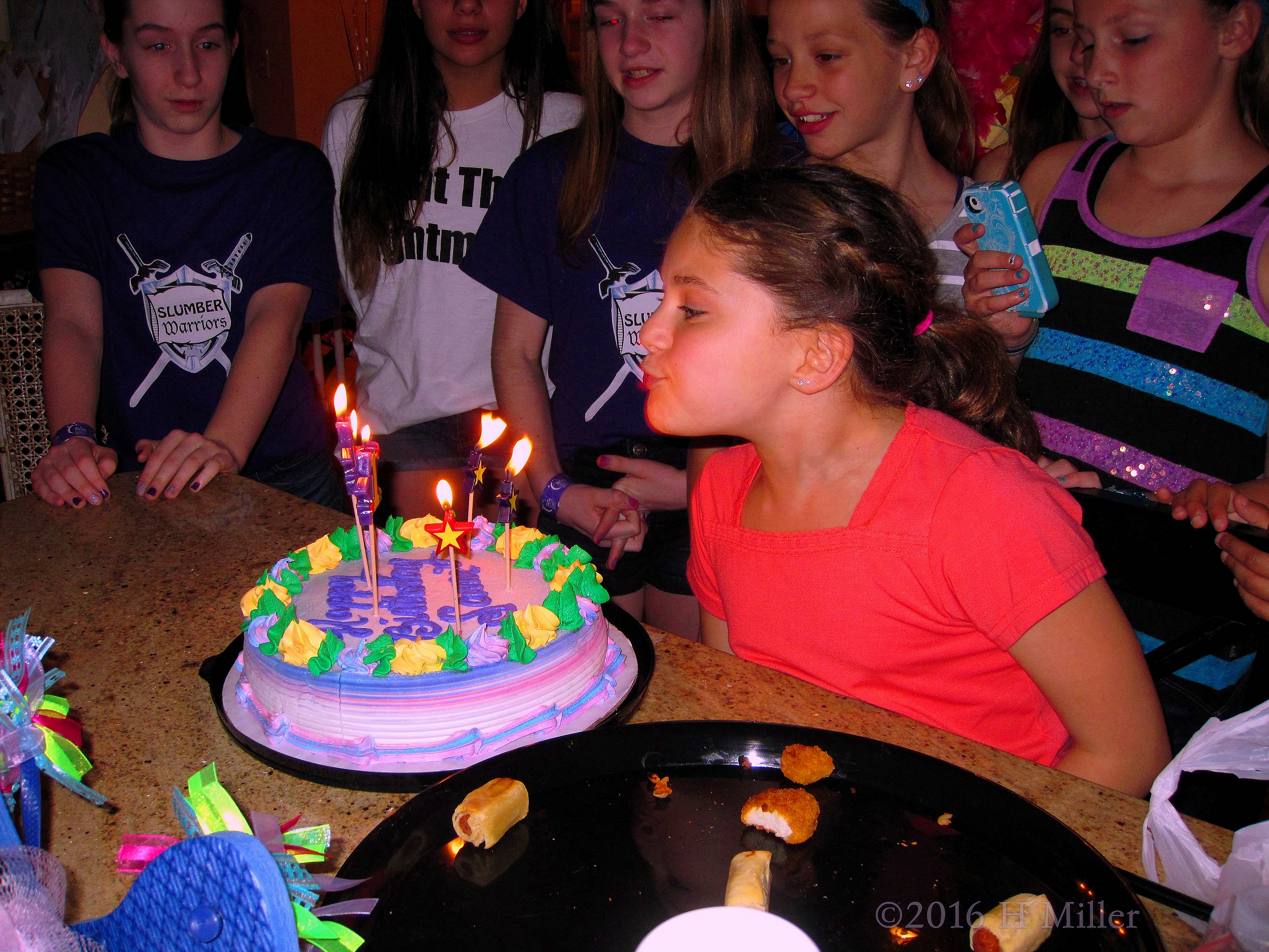 While Blowing Out The Birthday Candles! While Blowing Out The Birthday Candles!