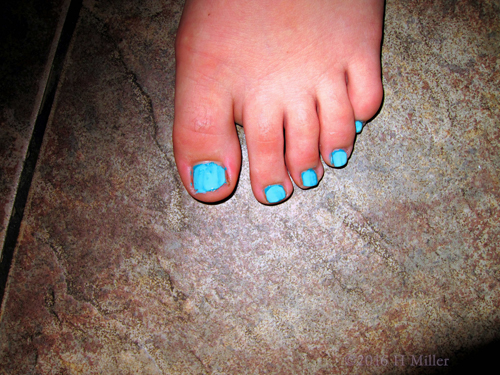 Neatly Done Kids Pedicure. Neatly Done Kids Pedicure.