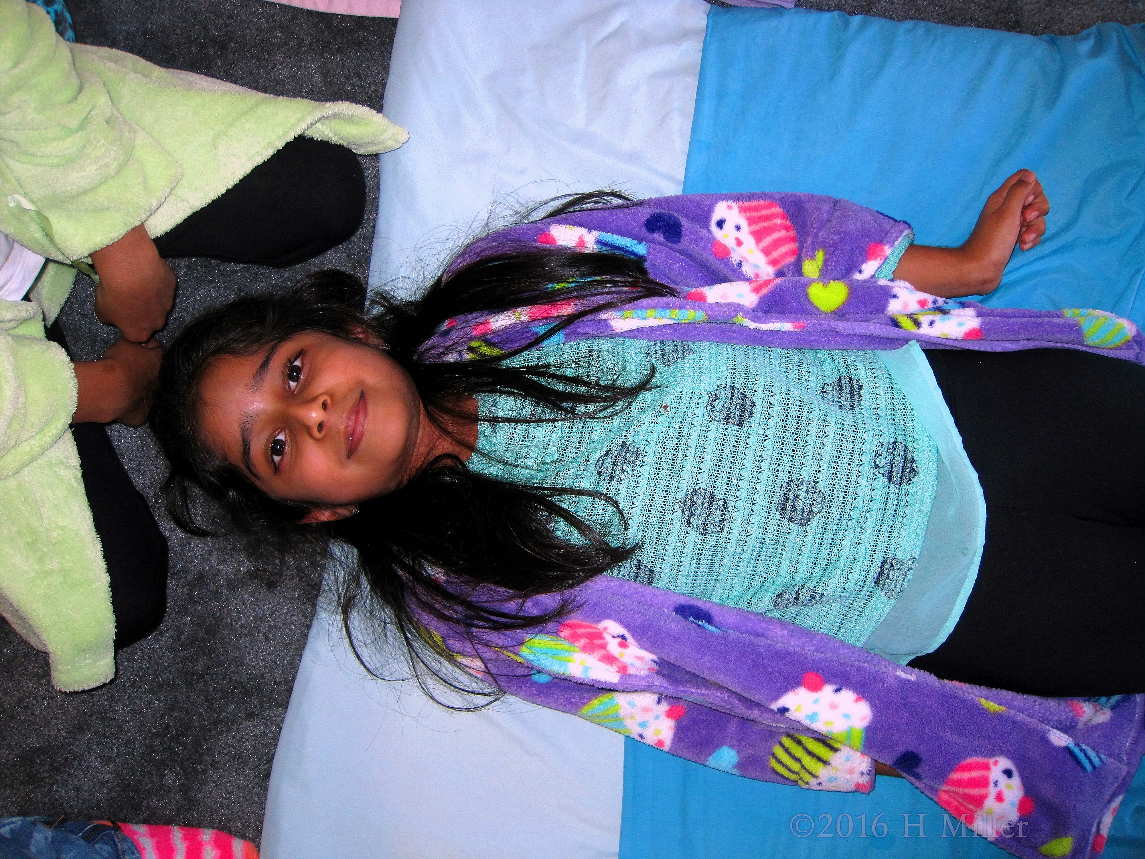 Lying Down Before Facials Lying Down Before Facials