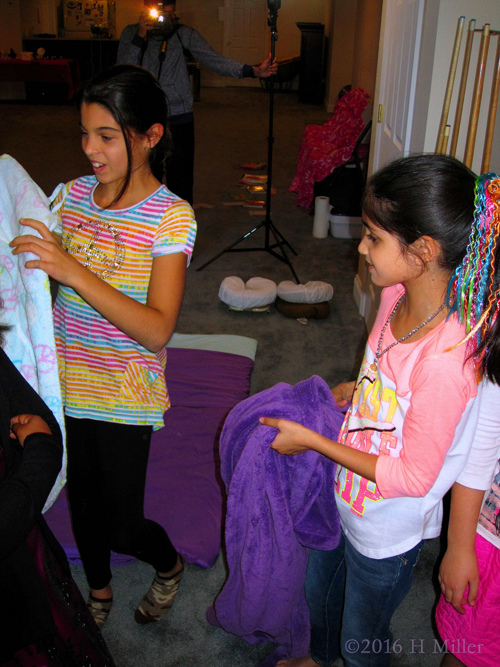 Getting Spa Robes Getting Spa Robes