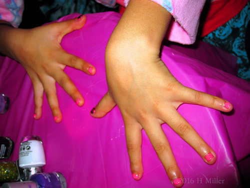 Pretty Pink Mini Manicure