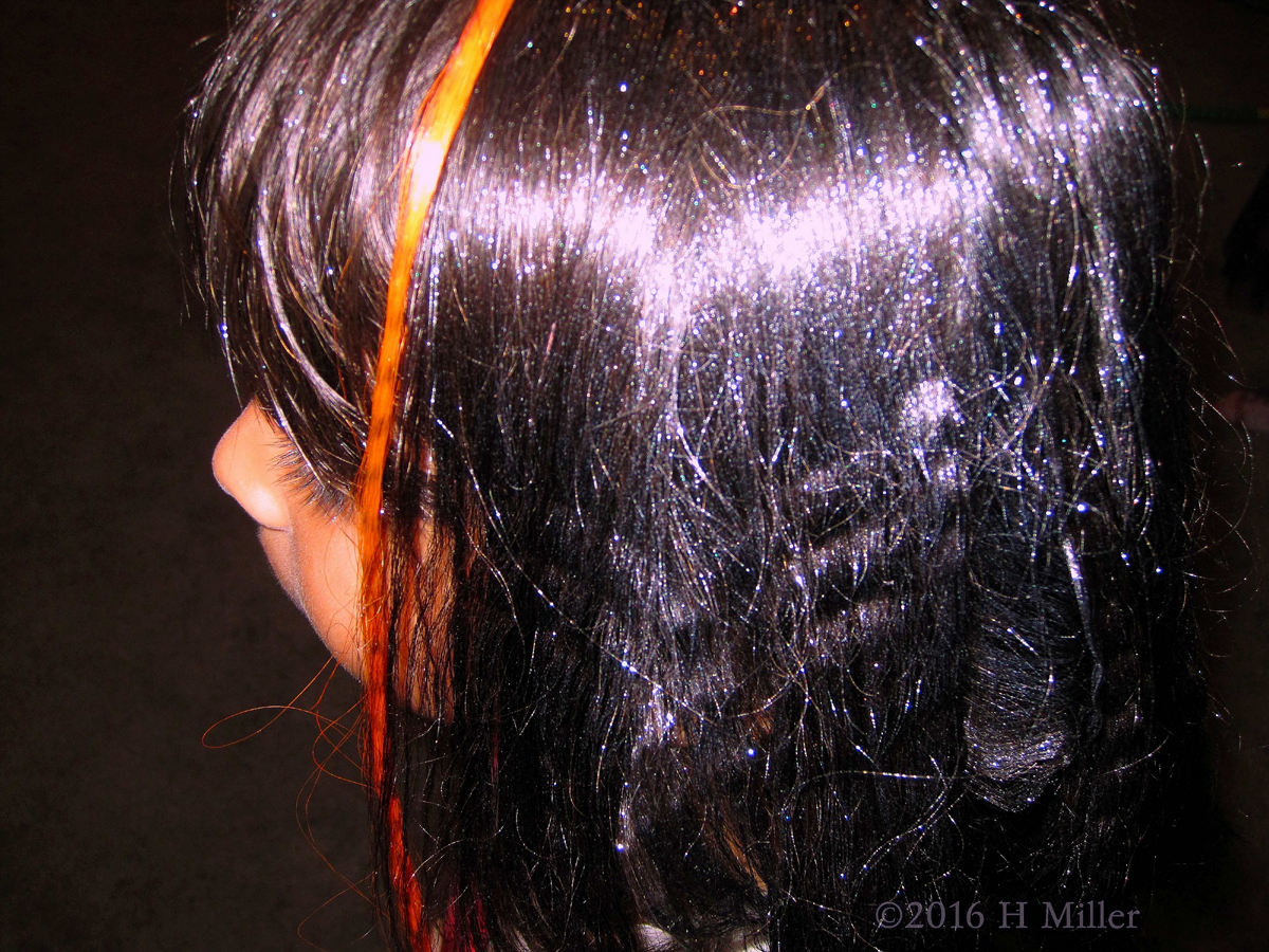 Cool Orange Hair Extension 