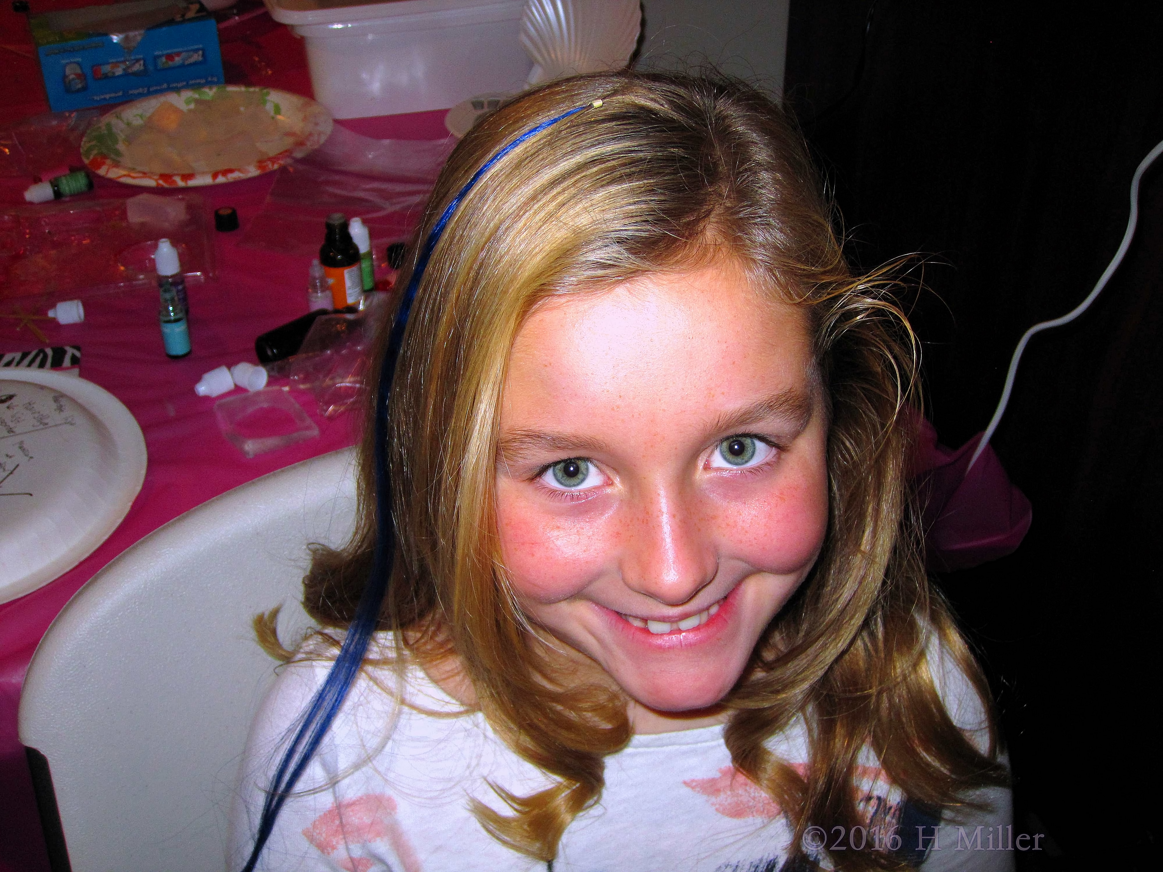 Loving Her Blue Hair Extension Loving Her Blue Hair Extension