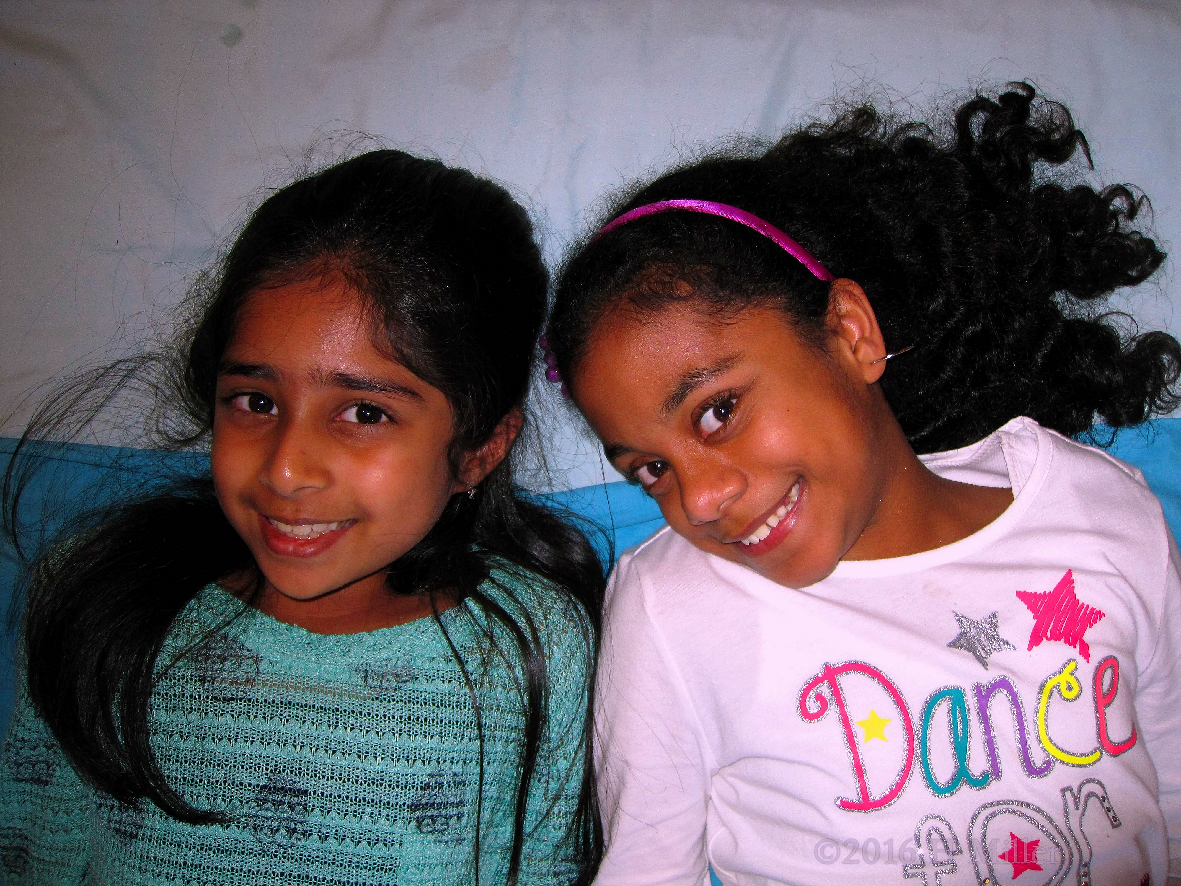 Smiling Before Facials With Friends Smiling Before Facials With Friends