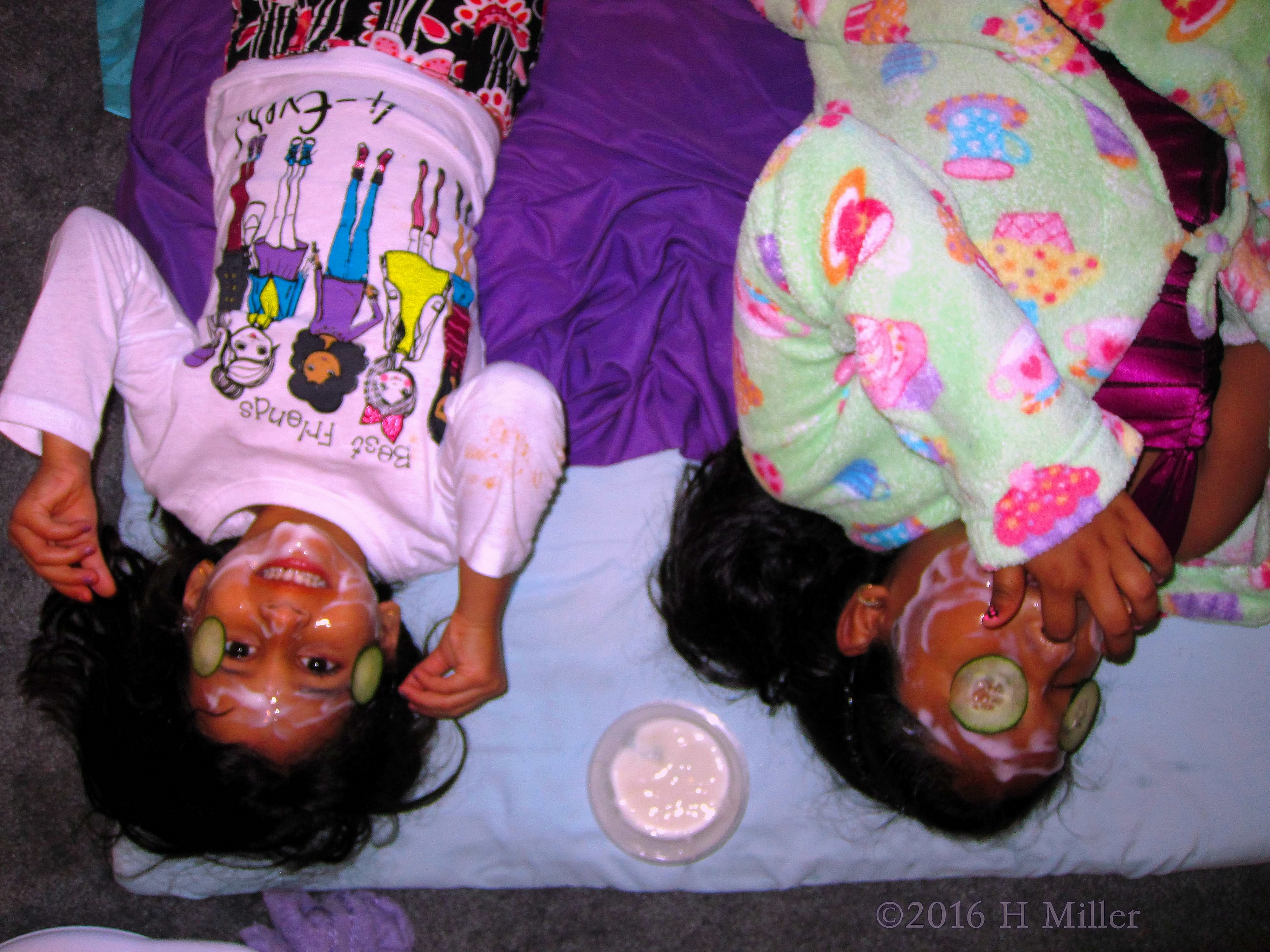 Smiling During Kids Facials Smiling During Kids Facials