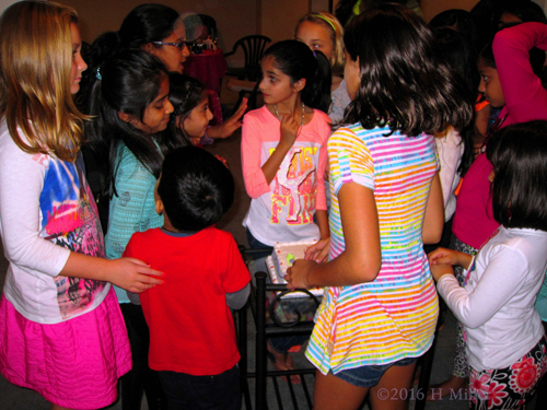 Crowding Around For Cake Crowding Around For Cake