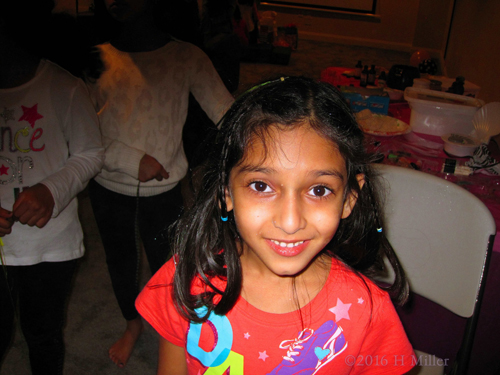 Smiling About Her New Hairstyle Smiling About Her New Hairstyle