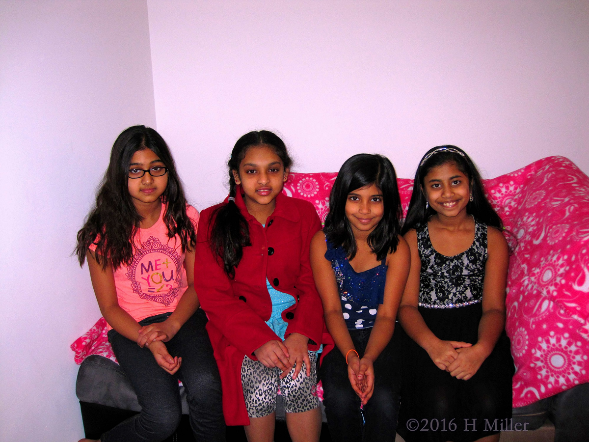 Sanjana And Friends Group Pic.