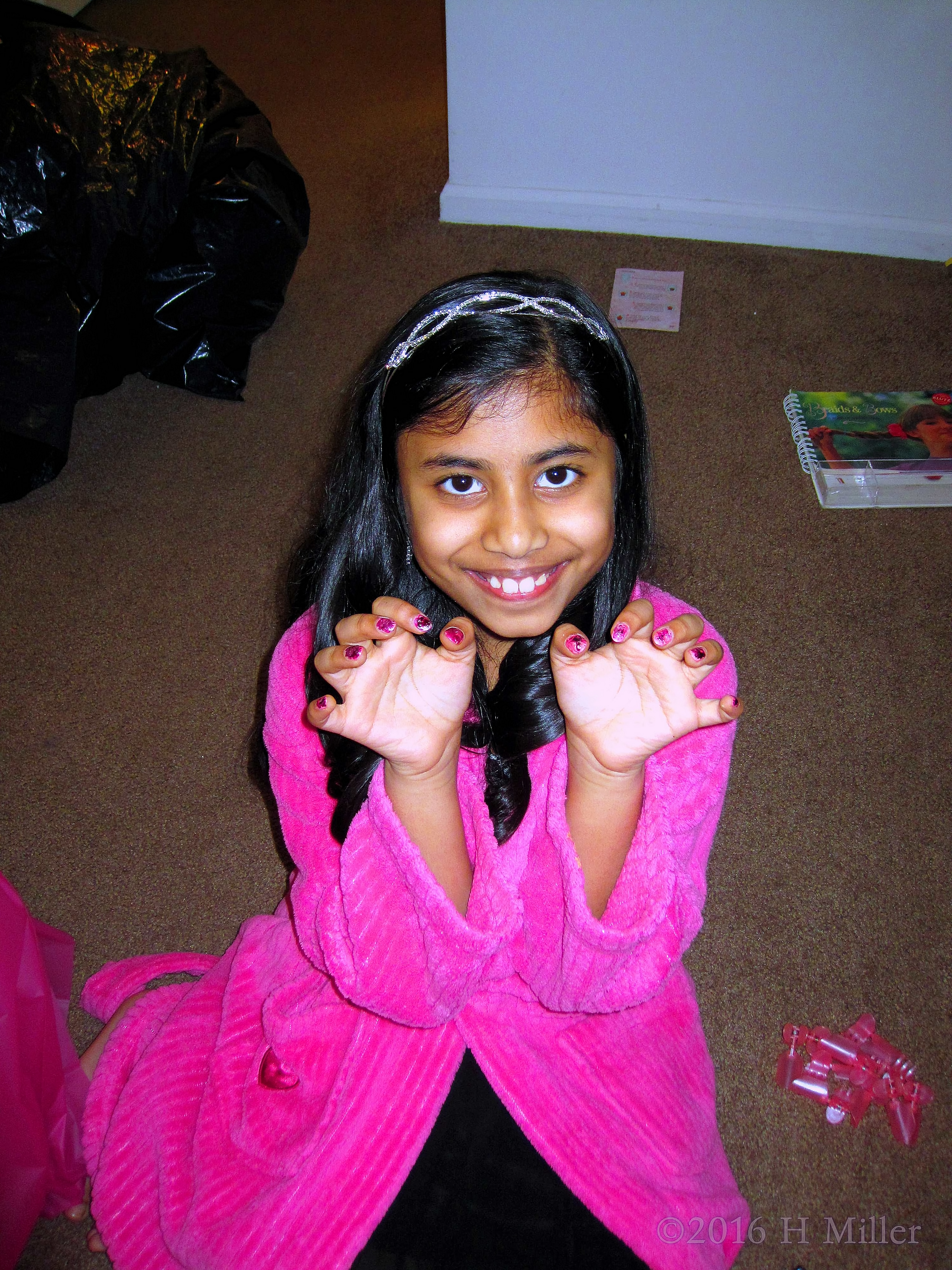 The Birthday Girl With Finished Nails. The Birthday Girl With Finished Nails.