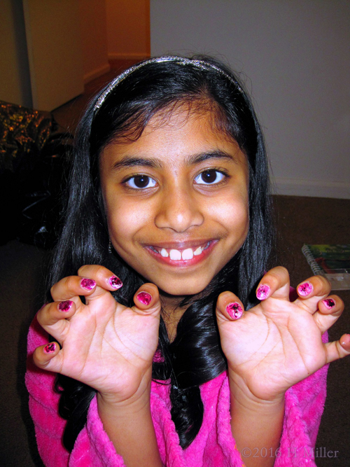 Amazing Kids Nail Art! Colorful Marbling Effect! Amazing Kids Nail Art! Colorful Marbling Effect!