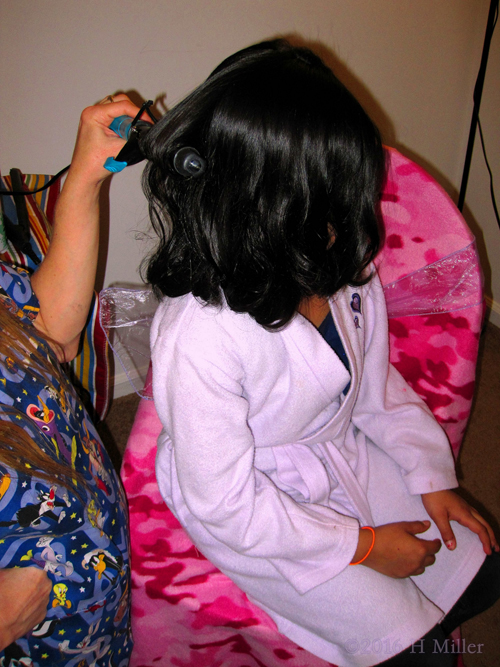 In The Midst Of Having Her Hair Curled. Kids Hair Styles! In The Midst Of Having Her Hair Curled. Kids Hair Styles!