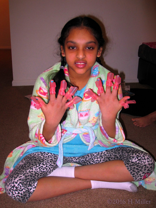 Nail Protectors Keep The Designs Smudge Free. Nail Protectors Keep The Designs Smudge Free.